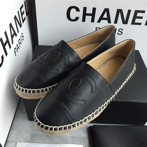 real chanel espadrilles vs fake|how to spot chanel espadrilles.